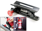 Quick Release Fire Extinguisher Mount Billet Black for Universal Car Truck (Universal)