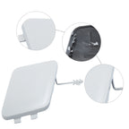 Tow Hook Cover for Audi Q3 (2015–2021) - Front Bumper Eye Hole - White