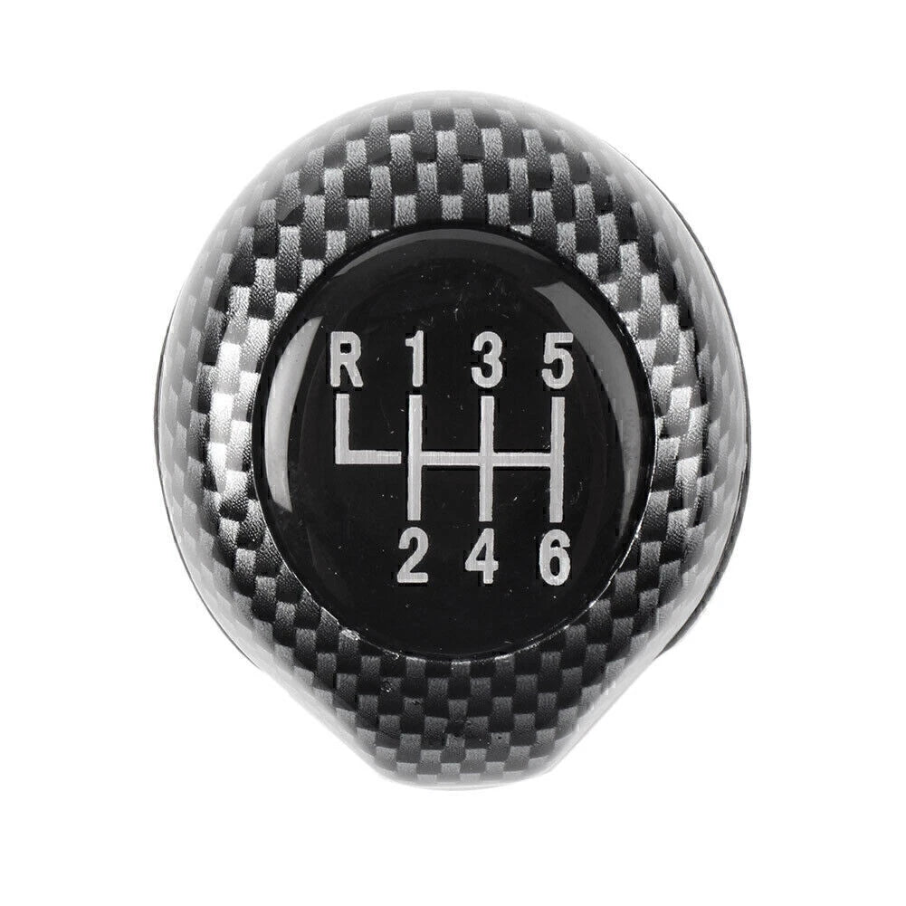 6 Speed Gear Shift Knob for BMW E90 E91 X1 X3 X5 X6 (2007–2013) Carbon Fiber