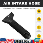Set of 2 Air Inlet Intake Duct Hose for Mercedes-Benz C250 (2012–2015) Rubber