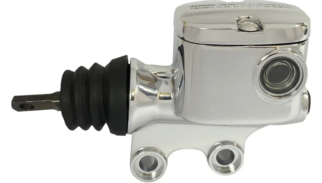 Chrome Rear Brake Master Cylinder for Harley Touring (2008–2022)