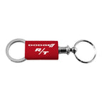 Red Anodized Aluminum Valet Keychain - Officially Licensed for Dodge R/T