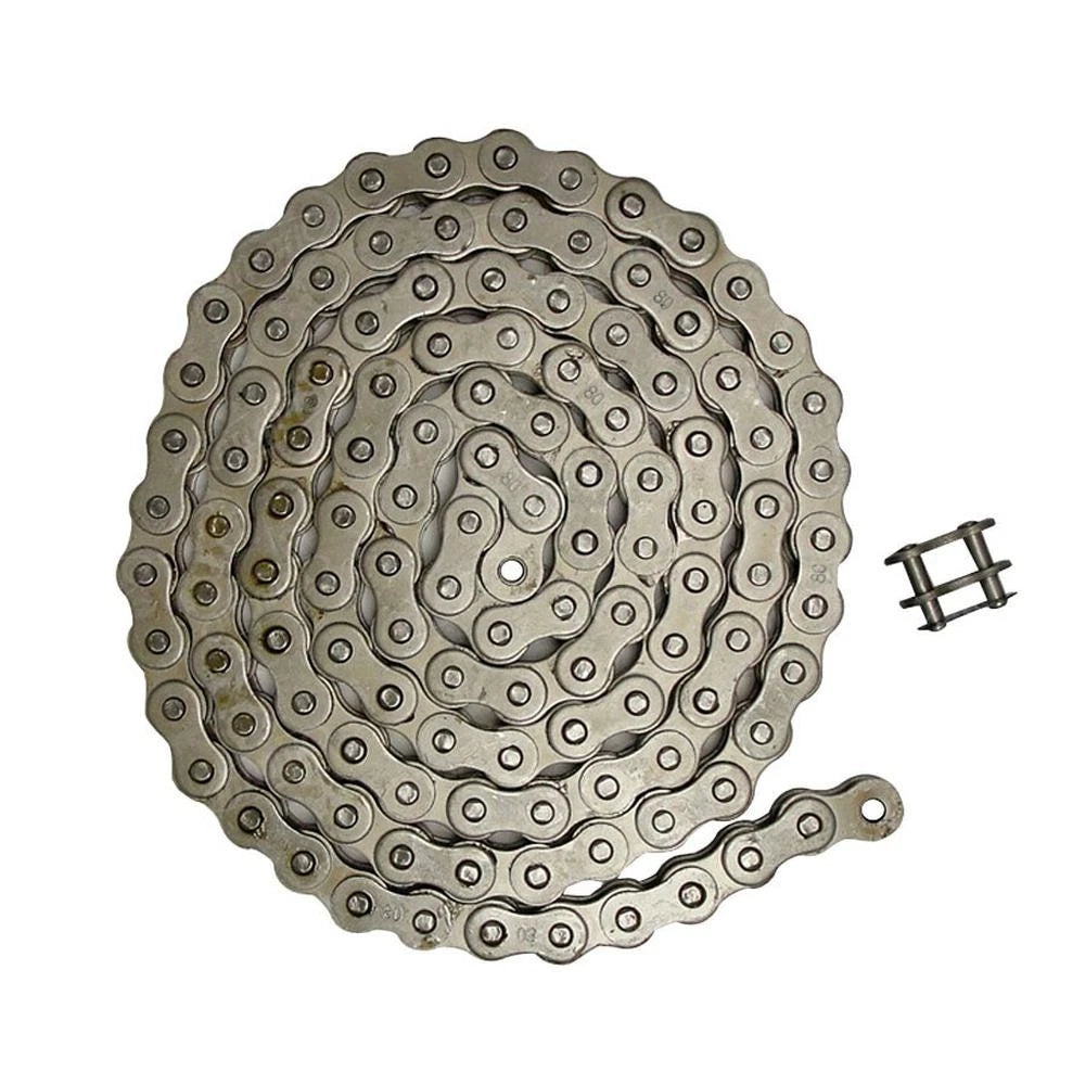 Roller Chain, Rivet Type (10ft) - Part Number 3016-1080