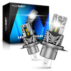 2X HB2 H4 9003 LED Headlight Bulbs for