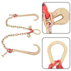 2X T J Hook Double Limb Hook for Chain (5/16in, 2ft)