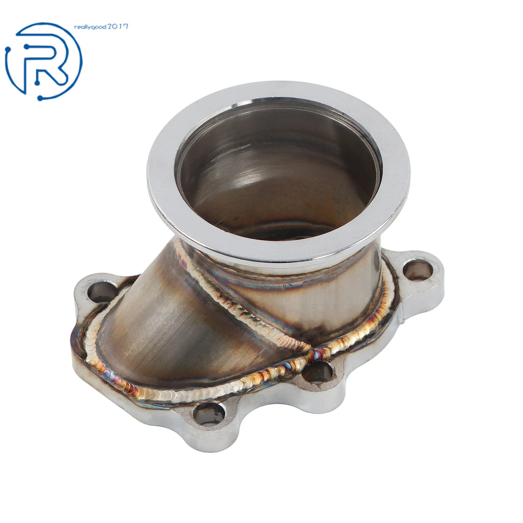 V-band Clamp Flange for T25 T28 GT25 GT28 (2.5" 63mm) Turbo Down Pipe Adapter