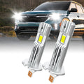 2X LED Headlight Bulbs for H1 (6500K White)