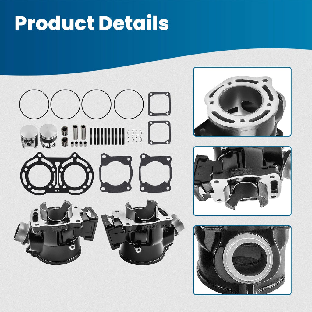 Piston Gasket Kit for Yamaha Banshee 350 YFZ350 (1987–2006) 64mm Bore