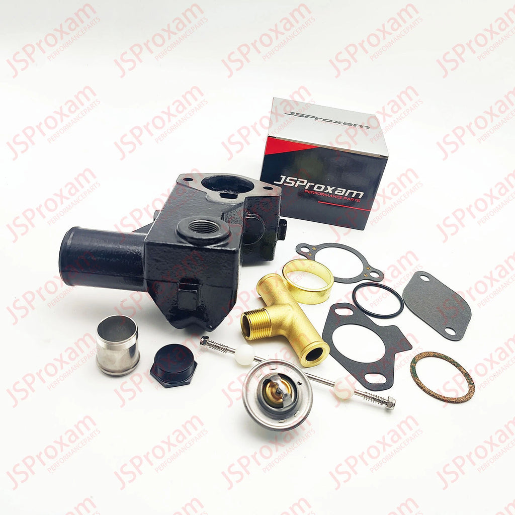 Thermostat Housing Kit Tee Valve for Mercruiser 305 5.0 5.7 350