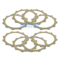 Clutch Friction Plate Kit for Kawasaki EJ650 W650 (1999–2008) EJ800 W800 (2011–2016)