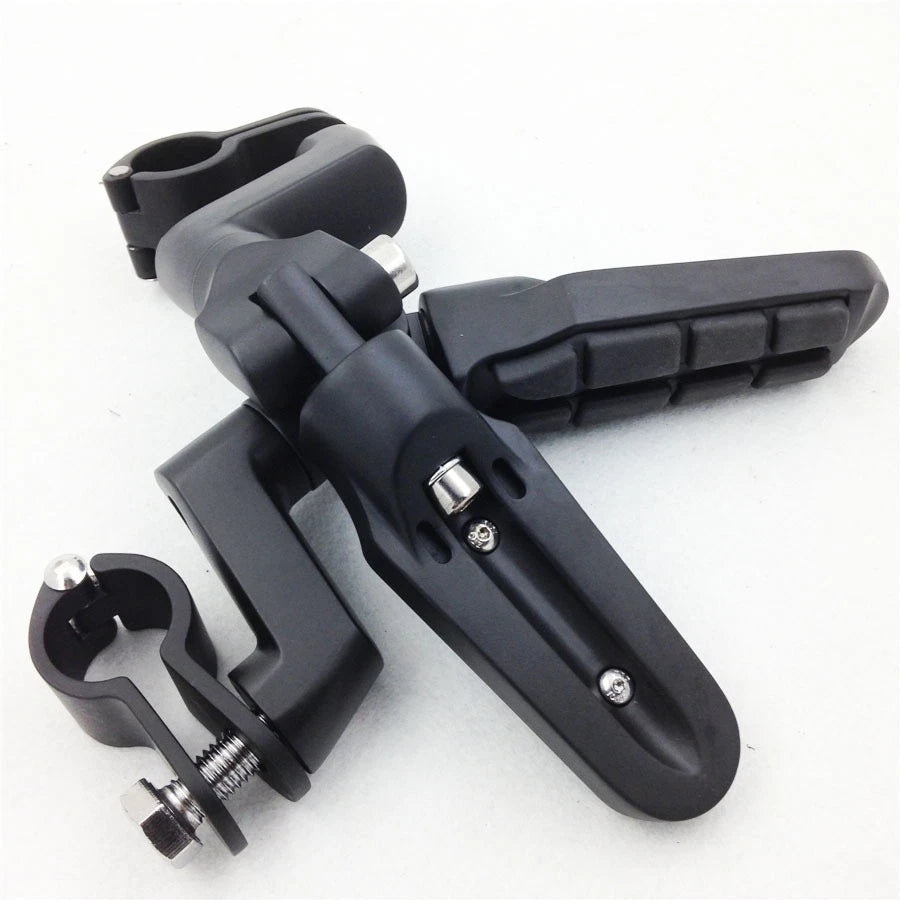 HTTMT 1.5" Front Rider Tombstone Offset Mount Clamp Foot Peg for Triumph Rocket (2004–2023)