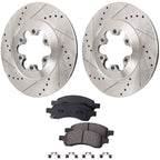 Front Brake Disc Rotors and Pads Kit for Chevy GMC Canyon Colorado