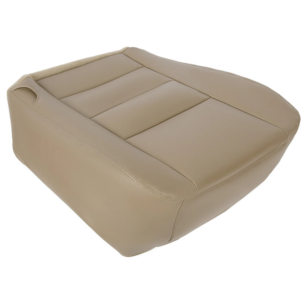 Driver Bottom Seat Cover for Ford F250 F350 Super Duty (2002–2007) Tan