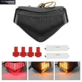 Smoke LED Taillight with Integrated Turn Signals for Tiger Speed Sprint (US)