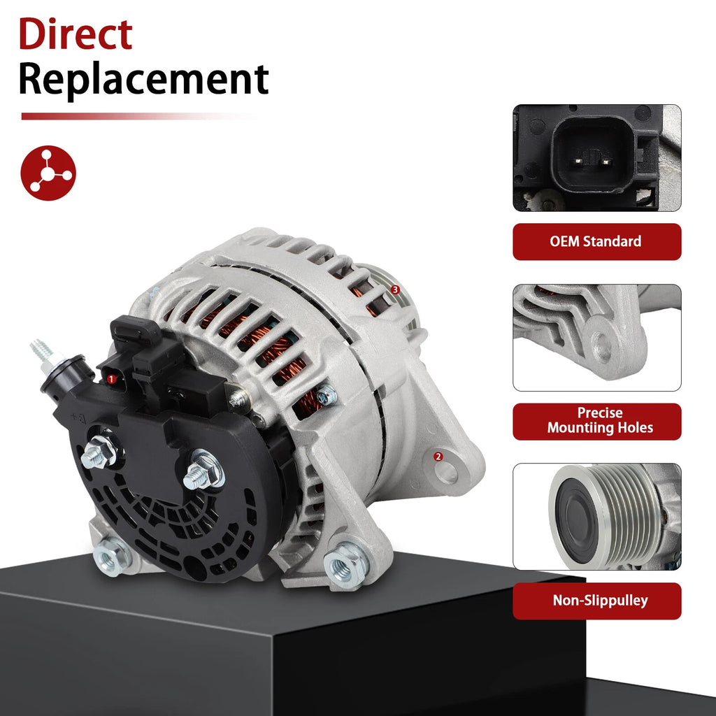 Alternator for Dodge Ram 2500 3500 4500 5500 (2007-2010)