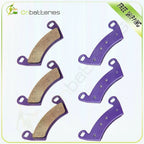 Set of 4 Brake Pads for Polaris Ranger XP 800 (2010–2012) Carbon Fiber