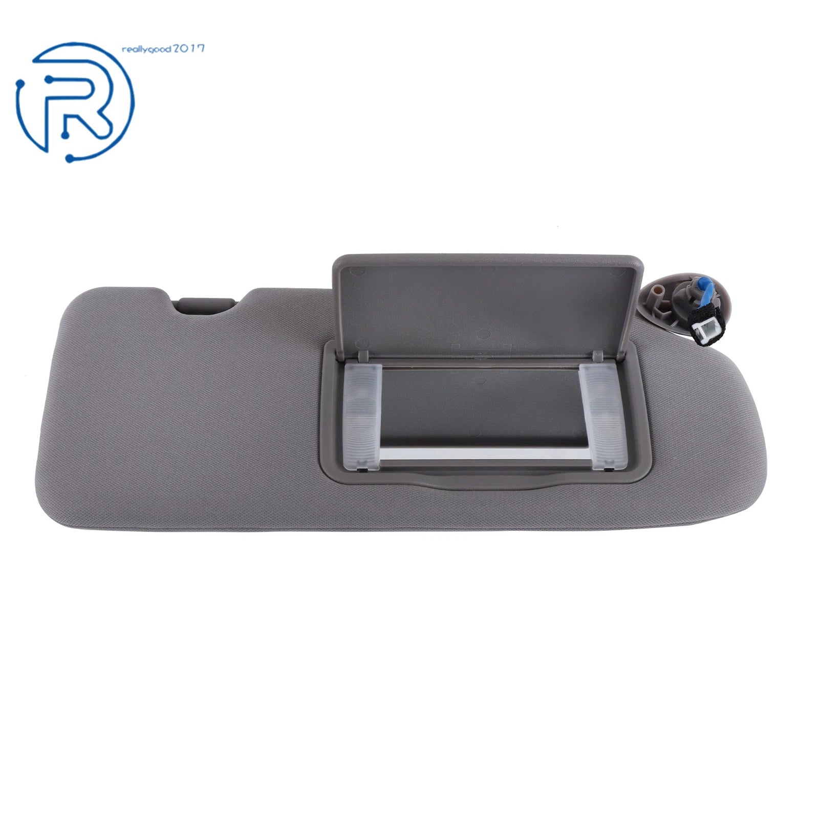 Sunvisor for Honda CR-V (2017-2022) Gray Right Side with Lights & Mirror