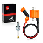 Ignition Coil & Spark Plug for Yamaha Grizzly 400 450 (2007-2014)