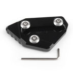 Side Pad Kickstand Extension Plate for Suzuki GSXR 1000 (2009–2010) Black