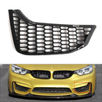 Left Front Bumper Fog Light Grille for BMW M3 M4 F80 F82 F83 (2012–2018)