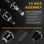 Rear Passenger CV Axle for Yamaha Grizzly 350 4x4 IRS