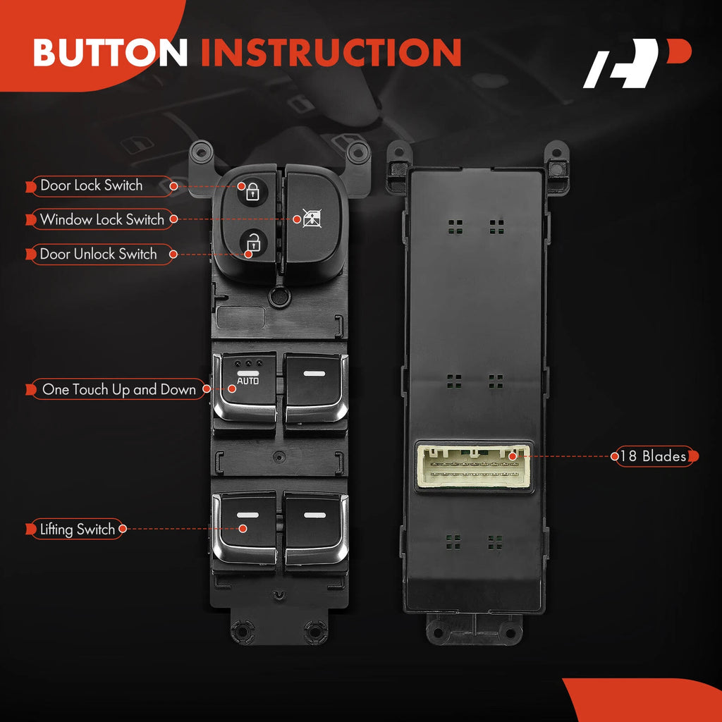 Power Window Switch for Kia Rondo (2014-2016)
