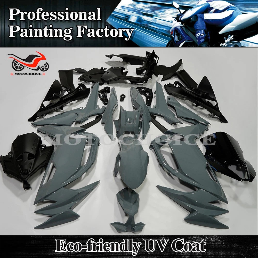 Fairing Kit for Kawasaki Ninja 650 (2020–2025) Gray Painted ABS Bodywork