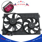 Radiator Condenser Fan for Volkswagen Jetta Beetle (2006–2010)