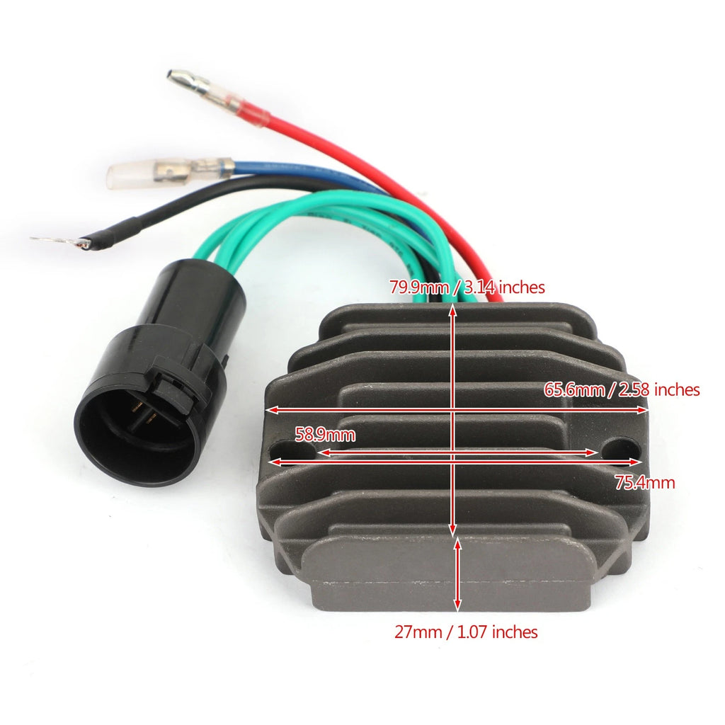 Rectifier Regulator for Yamaha F40 F45 F50 (2000–2023) 62Y-81960-00-00 62Y-81960-10-00
