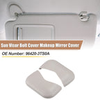 2X Sun Visor Bolt Cover Makeup Mirror for Nissan Maxima (2016–2020)