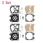 Set of 2 Carburetor Rebuild Kit for Chainsaw 4500 5200 5800