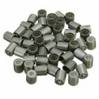 100X Plastic TPMS Tire Valve Stem Cap Cover for Car Truck Motorcycle (N/A)