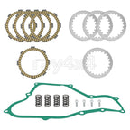Clutch Friction Steel Plate Kit for Honda CR80R CR80RB CR85R CR85RB (1987–2007)