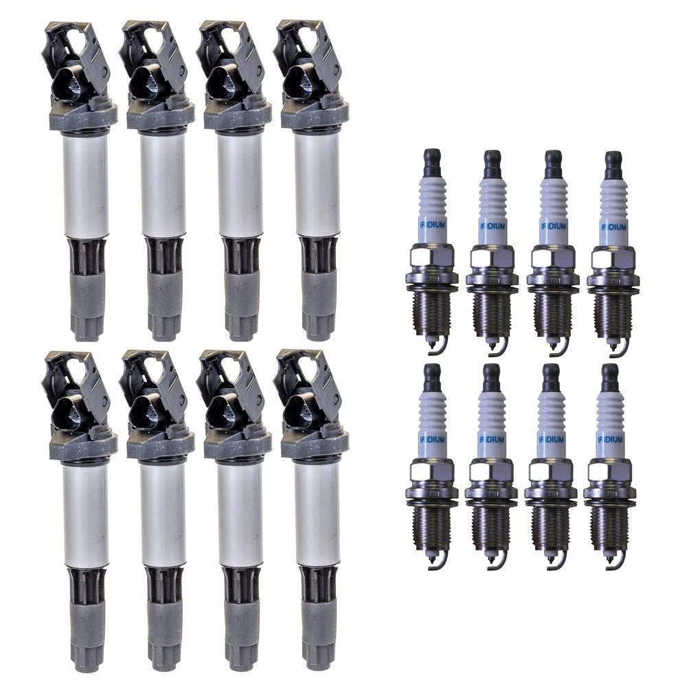 8X Denso Ignition Coil Kit for (Iridium Long Life, Gap 0.032)