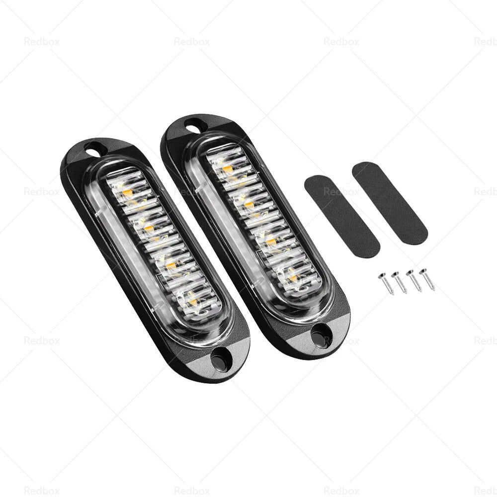 4X LED Clearance Light Side Marker for Truck Trailer Caravan