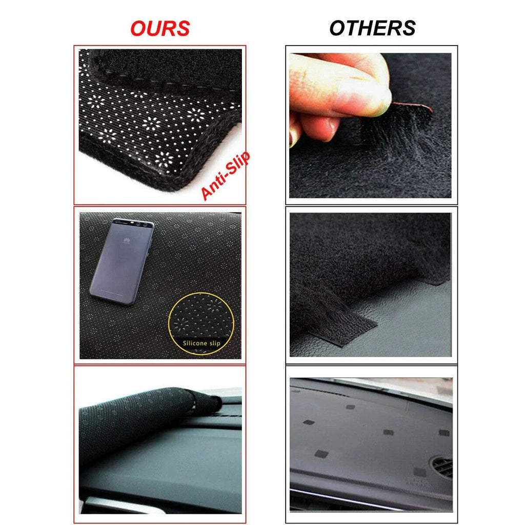 Non-Slip Dash Mat for Skoda Karoq 12/2017-2022 Black