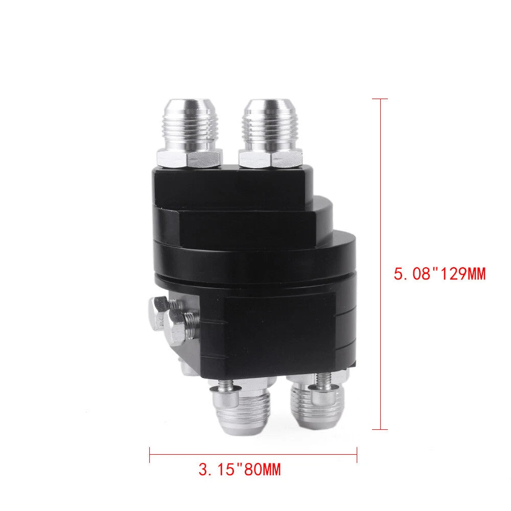 10-AN10 Cooler Sandwich Plate Adapter Oil Filter Relocation Kit