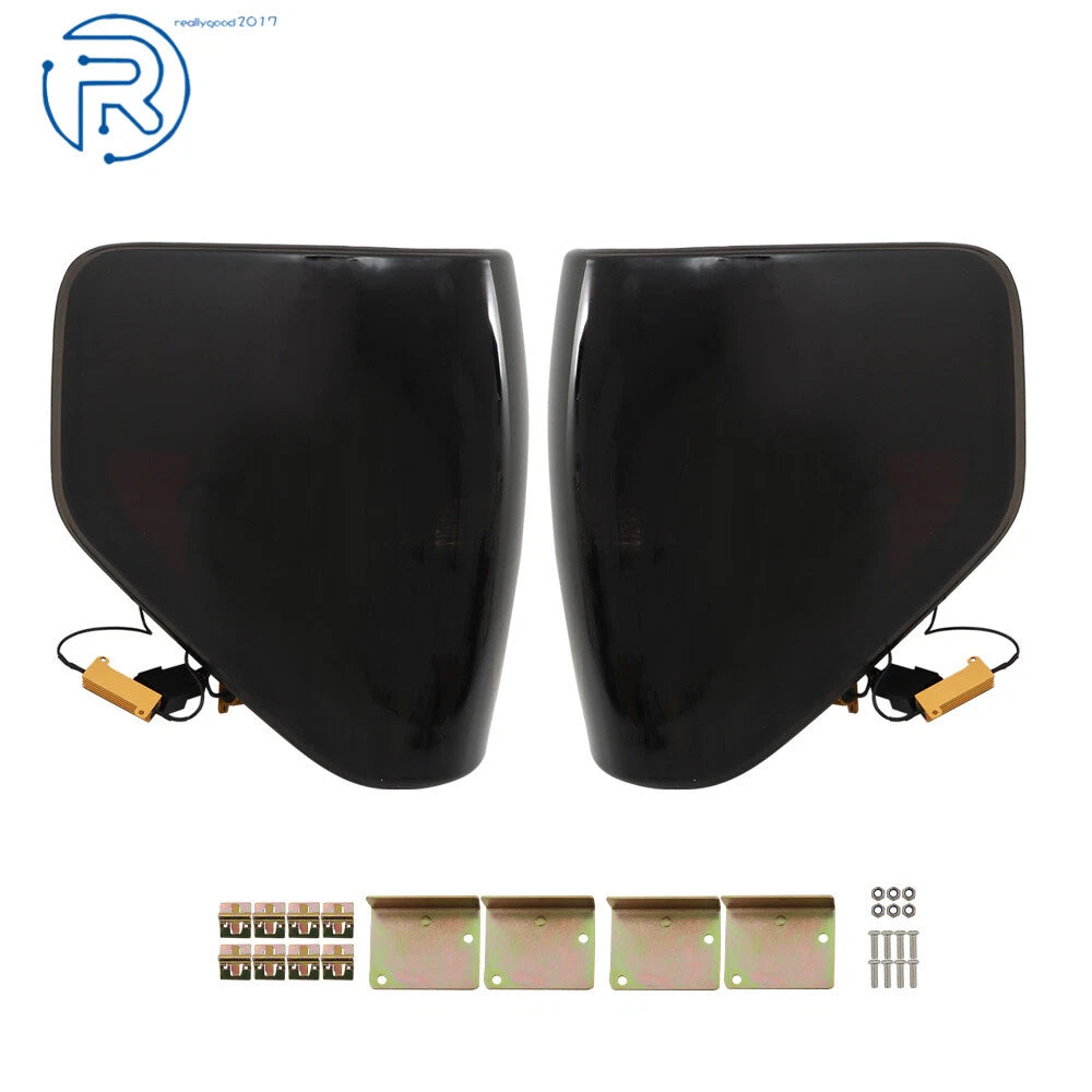 Set of 2 LED Smoke Tail Lights for Ford F150 (2009-2014)