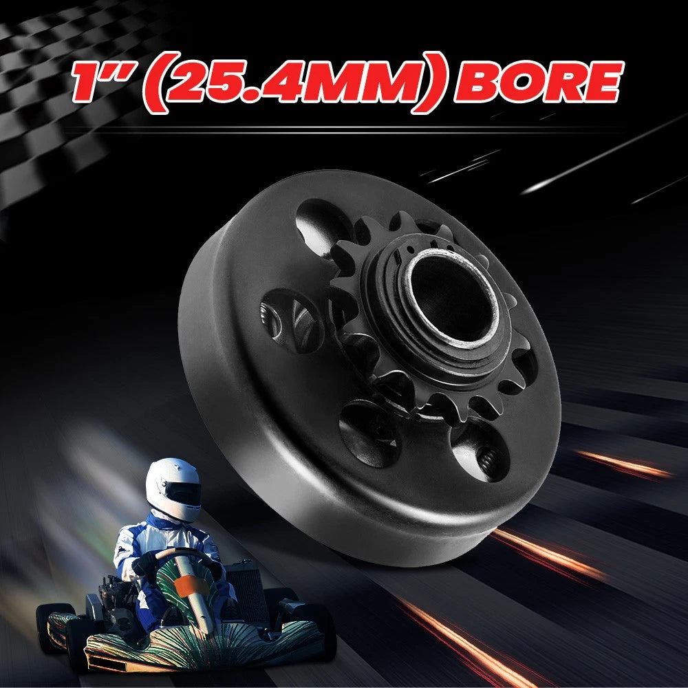 Centrifugal Clutch 1" Bore 14 Tooth for Mini Bike #40/41/420 Chain