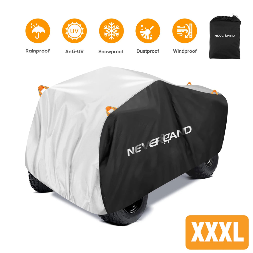 ATV Cover for XXXL (Waterproof, Breathable, All Weather, UV, Snow)