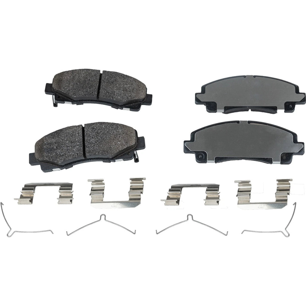 Set of 4 NAO Brake Pads for Acura TLX (2015–2020)