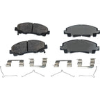Set of 4 NAO Brake Pads for Acura TLX (2015–2020)