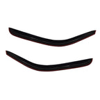 Window Visors for Chevy Silverado GMC Sierra (1999–2006) Black ABS