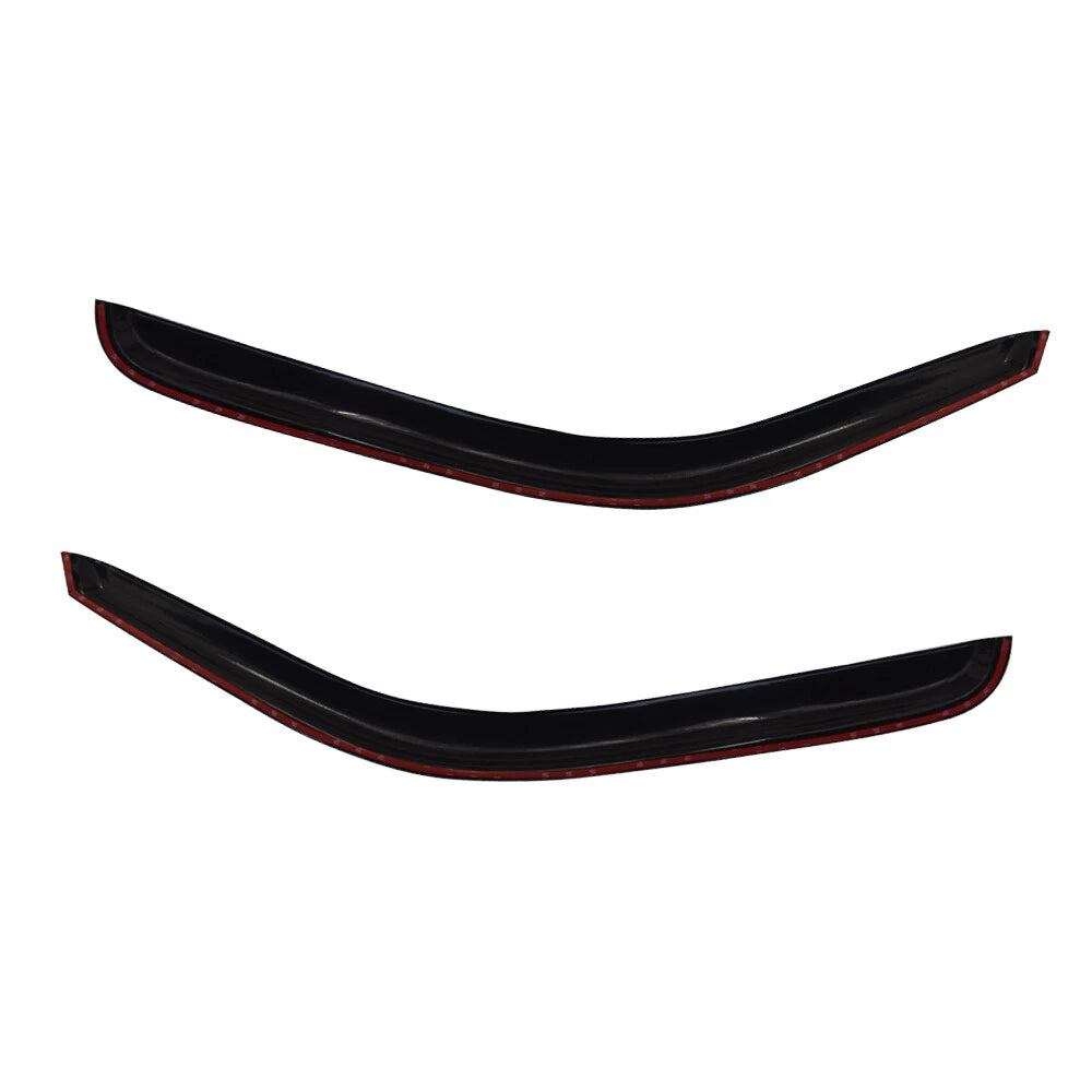Window Visors for Chevy Silverado GMC Sierra (1999–2006) Black ABS