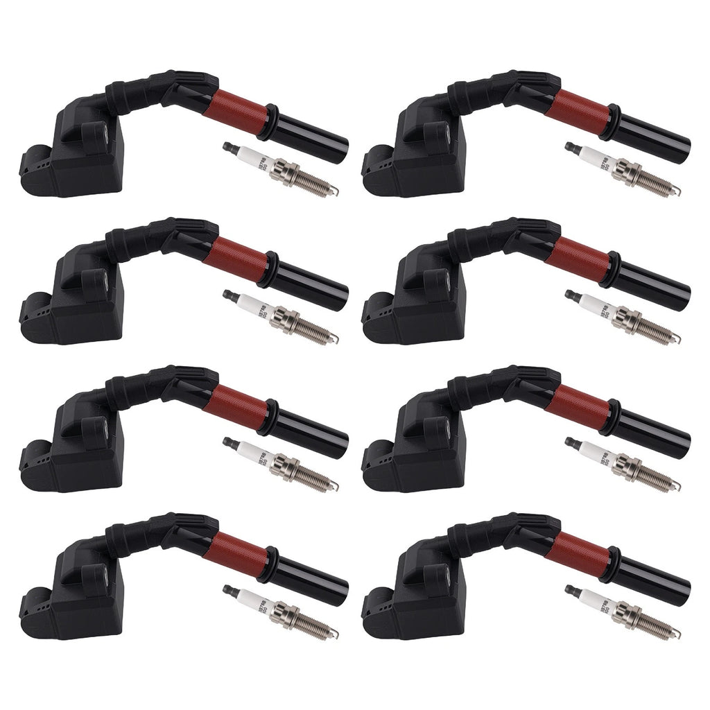 8X Ignition Coil Pack with Iridium Plugs for Mercedes GL63 AMG (2013–2019)
