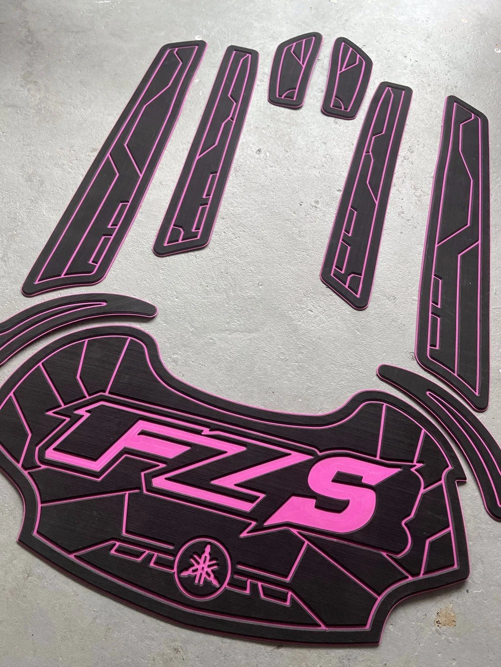 Custom EVA Traction Mats for Yamaha FZR/FZS (2009–2016)