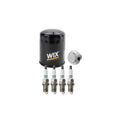 Set of 4 Iridium Power Spark Plugs & Wix Engine Oil Filter for Camry