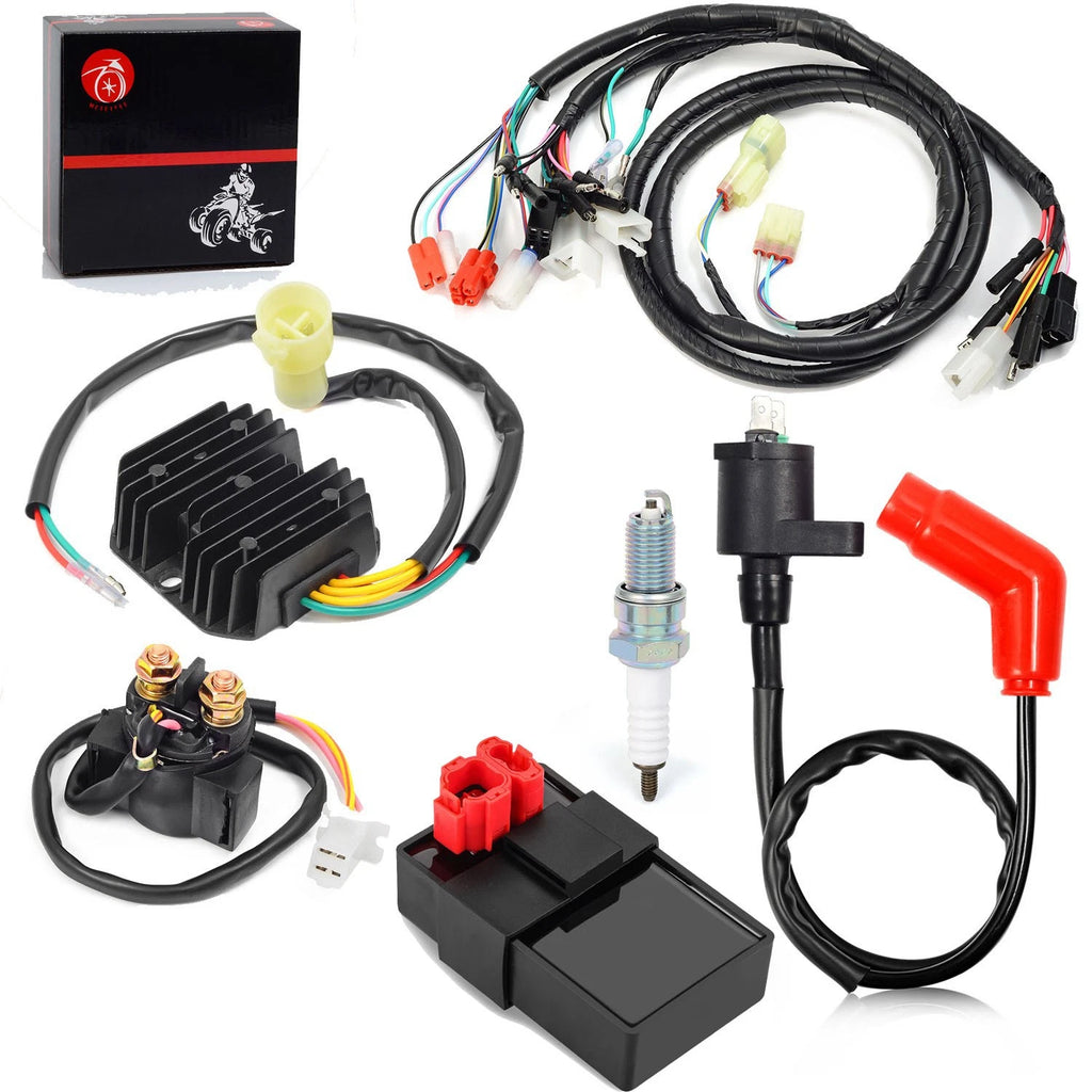 CDI Ignition Coil Rectifier Relay & Wire Harness for Honda TRX300 (1994-1996)