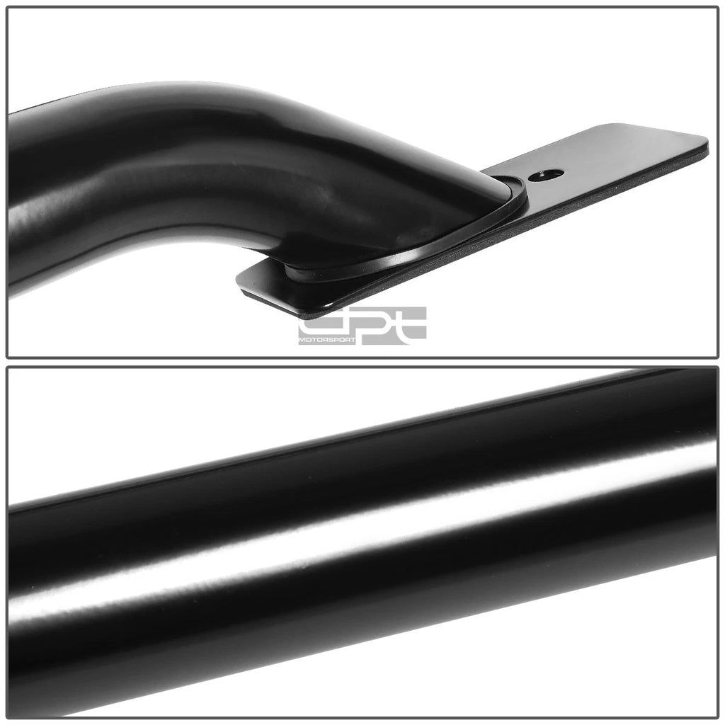 Set of 2 Black Mild Steel Truck Rail Bars for Silverado/Sierra 1500-3500 (2014–2017)