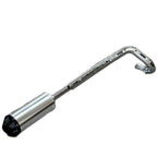 Exhaust Pipe + Oval Muffler for PIT PRO Dirt Bike (90cc–140cc)